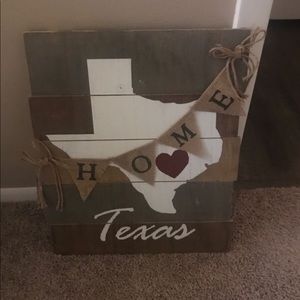 Texas Home Decor Sign